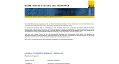 Desktop Screenshot of bio-metrie.info