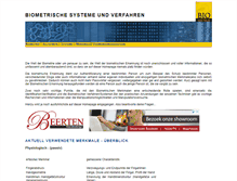 Tablet Screenshot of bio-metrie.info